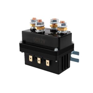 12V 500A Winch Relay Solenoid, 8000-15000lb Compatible