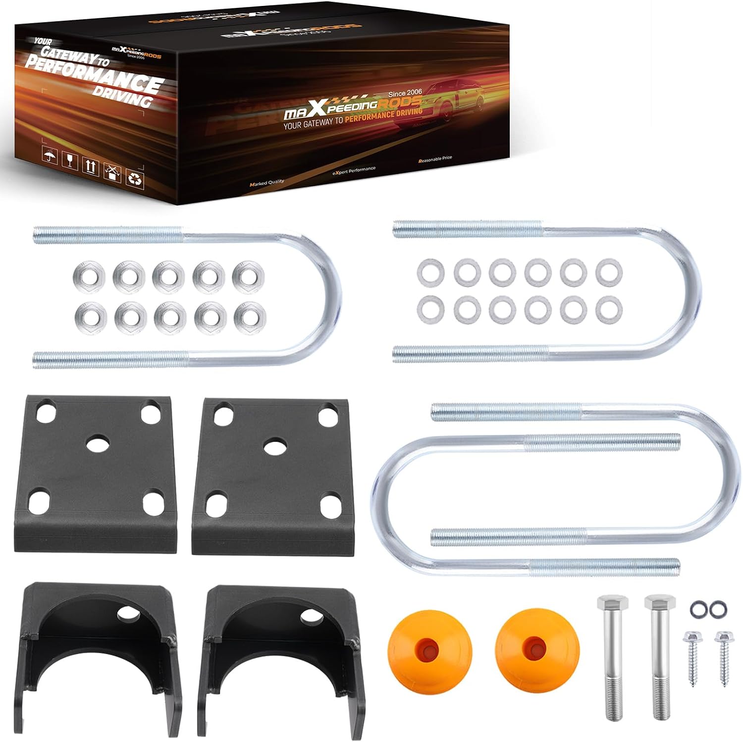 maXpeedingrods 6in Rear Drop Kit for Chevy/GMC C1500 1988-98