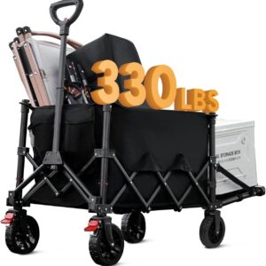 CANLK Folding Camping Trailer - Portable & Lightweight