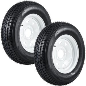 GarveeTech ST175/80R13 Trailer Tire & Wheel Assembly (2-Pack)