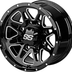 RM Cart 14” Assassin UTV Wheels Gloss Black, Set of 4