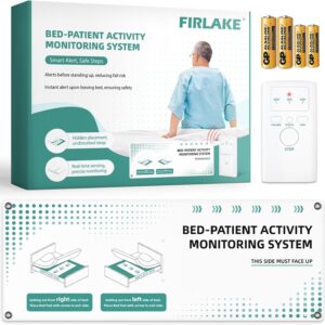 Wireless Bed Alarm for Elderly – Fall Prevention Pad & Pager