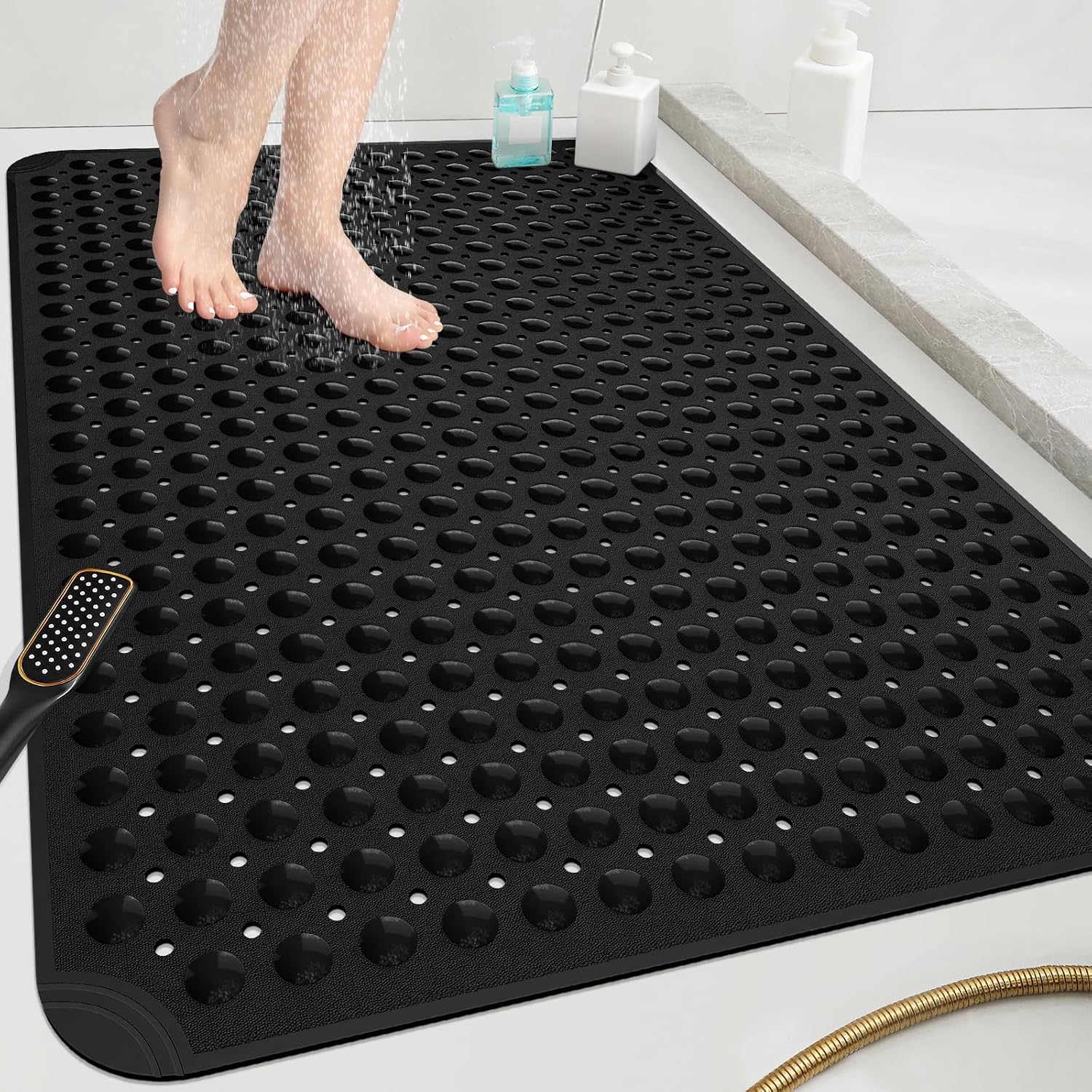 OTHWAY 47x32 Inch Extra Large Non-Slip Shower Mat