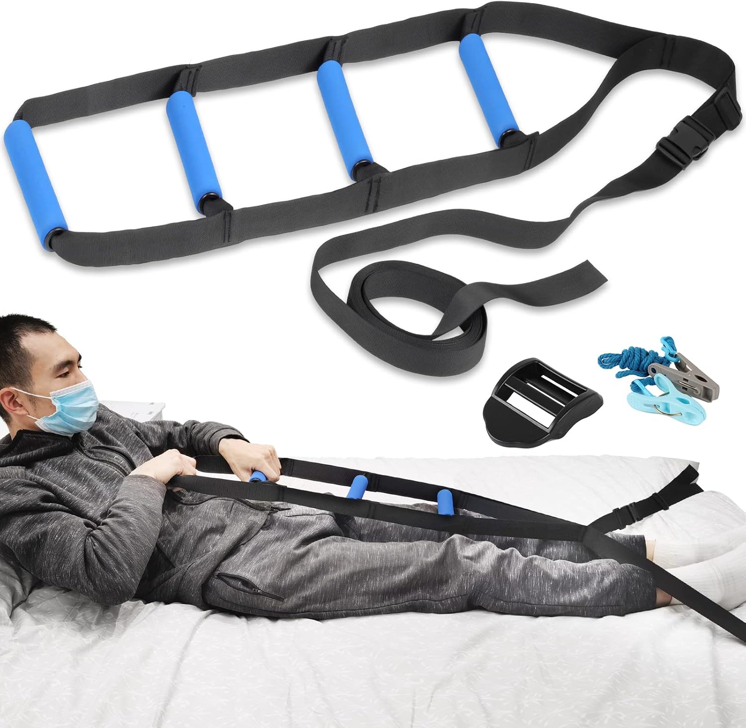 Bed Ladder Assist Pull-Up Helper - 160" Long