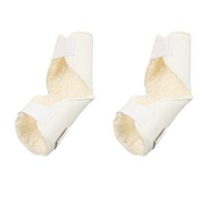 Fukaisu Beige Elbow Pads - 2 Pack, Soft & Supportive
