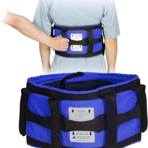 Ehucon Padded Gait Belt - X-Large, Blue