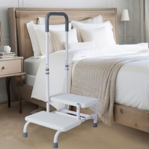 2-Step Stool with Handle, 350LBS Capacity