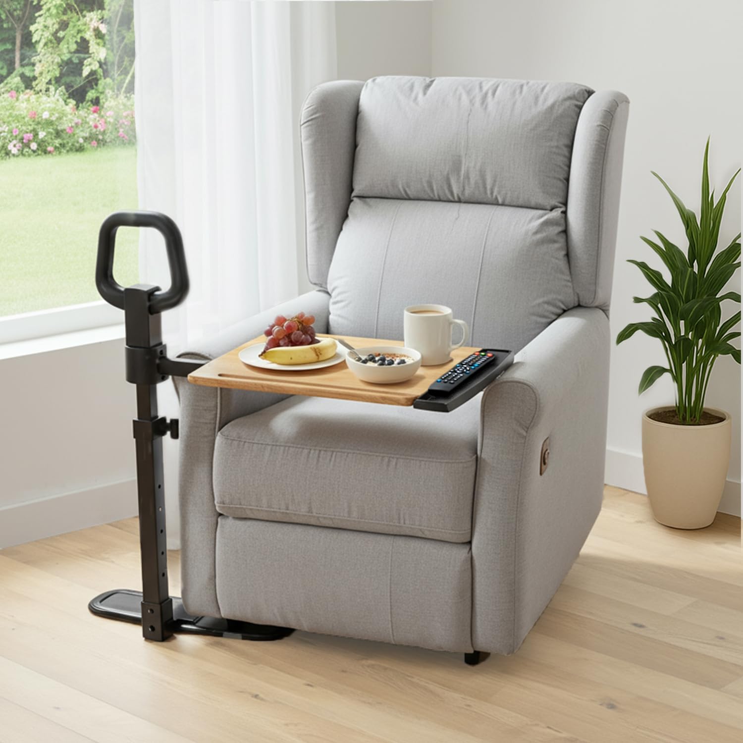 PELEGON Tray Table for Recliner, 360° Swivel