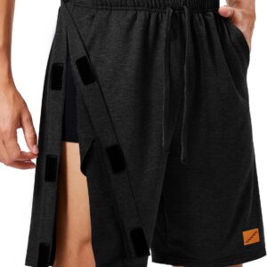Men's Recovery Shorts - 8" Cotton Adaptive Pants