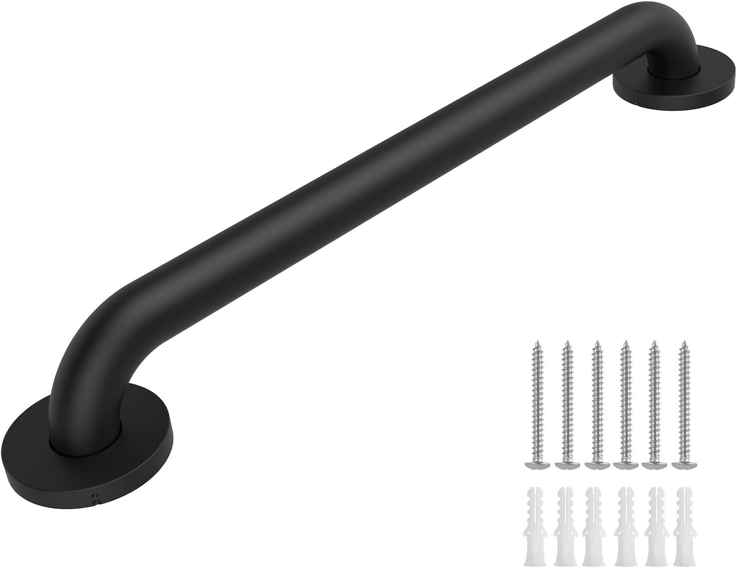 Raemnaky Stainless Steel Shower Grab Bar, 12", 500 LBS