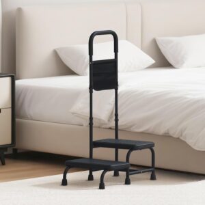BOLESHU 2-Step Stool with Handle for Seniors